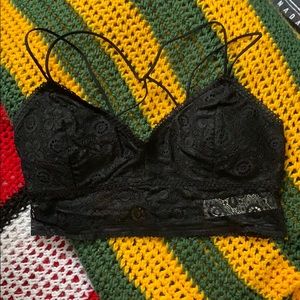 Padded Lace Racerback Bralette
